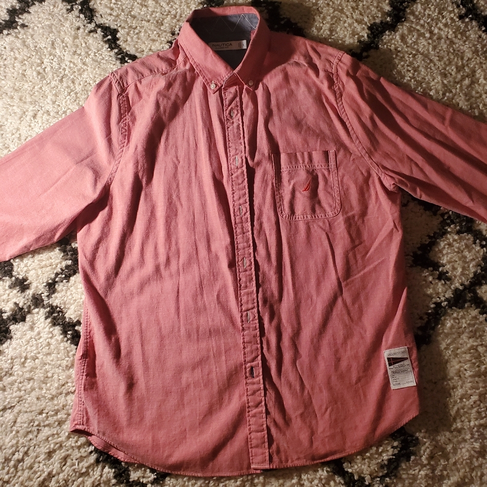 Nautica Long Sleeve Button Down